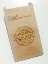 Крафт-пакет бумажный, HandMade №1, размер 21*11 см 